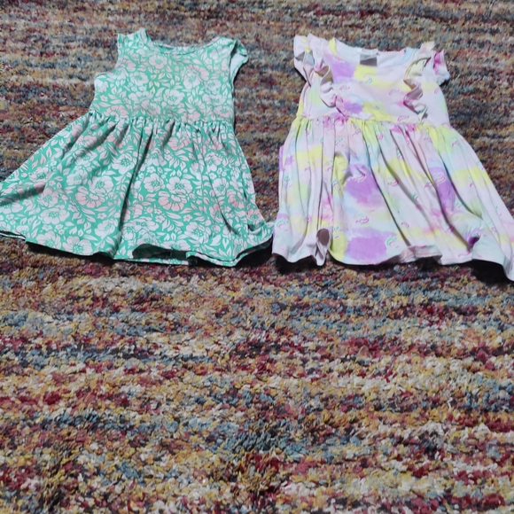 Forever Me Other - Forever 21 Green Floral Dress